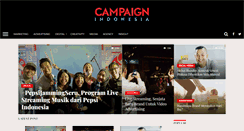 Desktop Screenshot of campaignindonesia.com